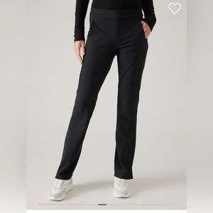 Athleta Stellar Flare Trouser Pant // Black #486208